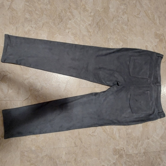 Olsen slim fit eco suede pants size 12 bnwt - Picture 5 of 6